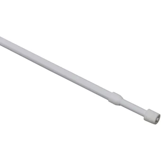 Sencys - Gordijnroede - Queen - Verstelbaar - Wit - 60-80cm
