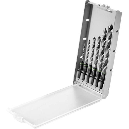 Festool BKS SYS3 D3-10 CE/W 577396 Boorset 3 mm, 4 mm, 5 mm, 6 mm, 8 mm, 10 mm