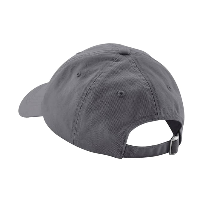 Beechfield 6 Paneel Organic Cotton Cap (Grafietgrijs)