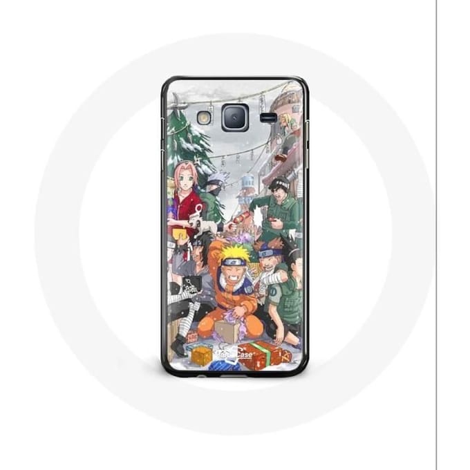 Coque pour Samsung Galaxy A3 Naruto Christmas Day Anime Manga