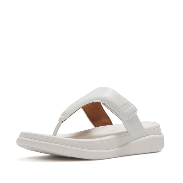 FitFlop F-mode go adjustable flatform toe-post sandals