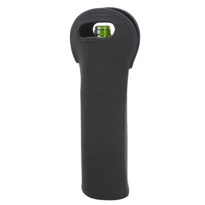 750ml/Fles Handheld Neopreen Wijnfles Tas Bescherm Geïsoleerde Wijn Bier Fles Hoes gray