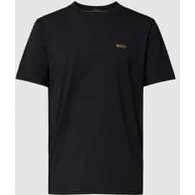 T-shirt met labelprint