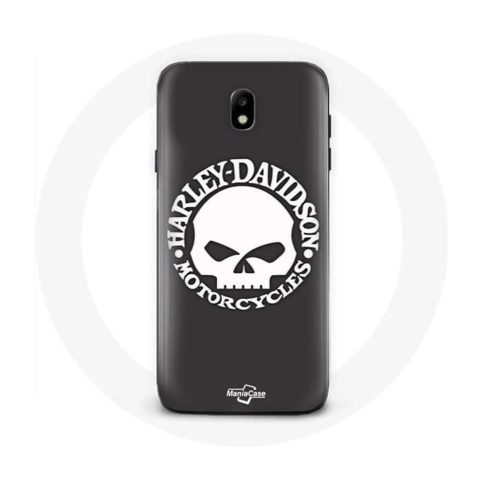 Samsung Galaxy J3 2017 hoesje Harley Davidson Motors Schedel