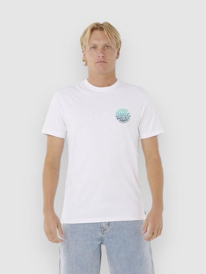 Rip Curl Wettie Passage Icon T-Shirt wit