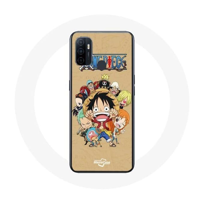 Oppo A53 Case Een stuk Manga Strohoed Piraten