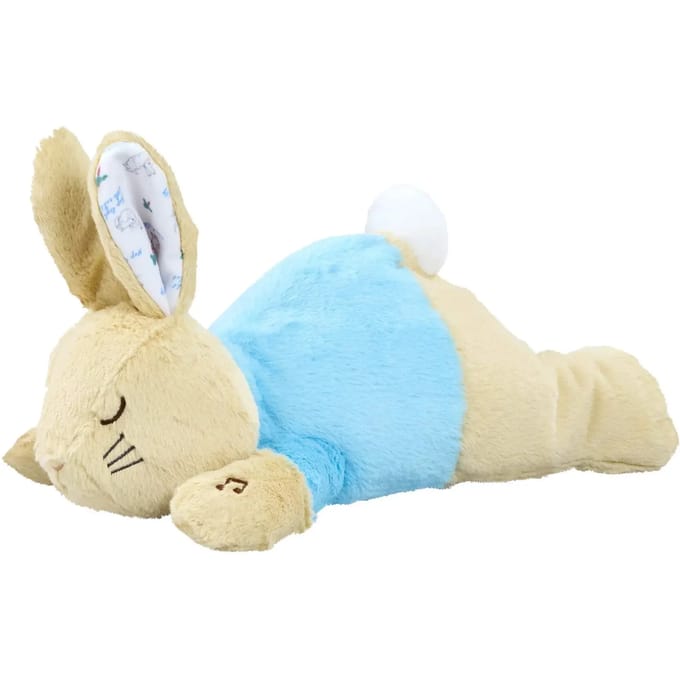 Pluche Rainbow Designs Lying Down Musical Peter Rabbit