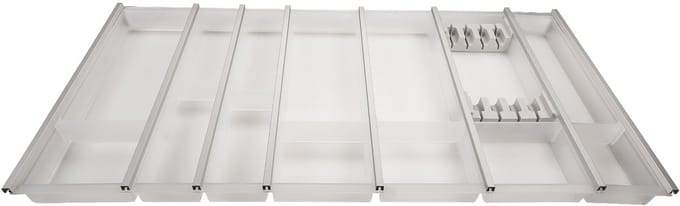 Cuisio Bestekbak 1000 mm Translucent-wit
