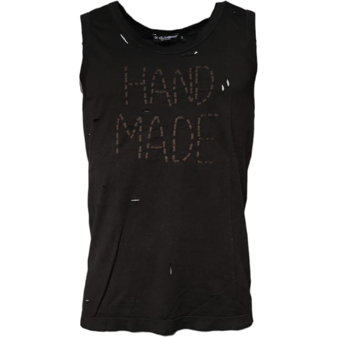 Handgemaakte Versleten Tanktop