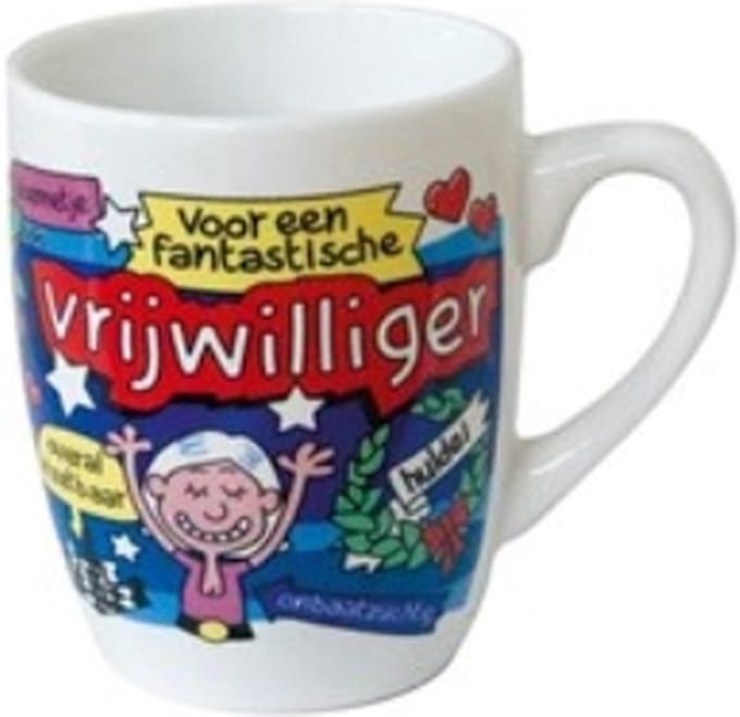 Cartoonmok - Vrijwilliger