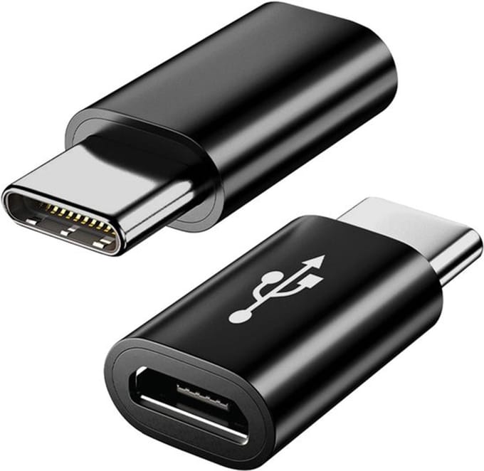 Dailygoody - Micro-USB naar Usb-C Adapter - Kabelconversie - geld en