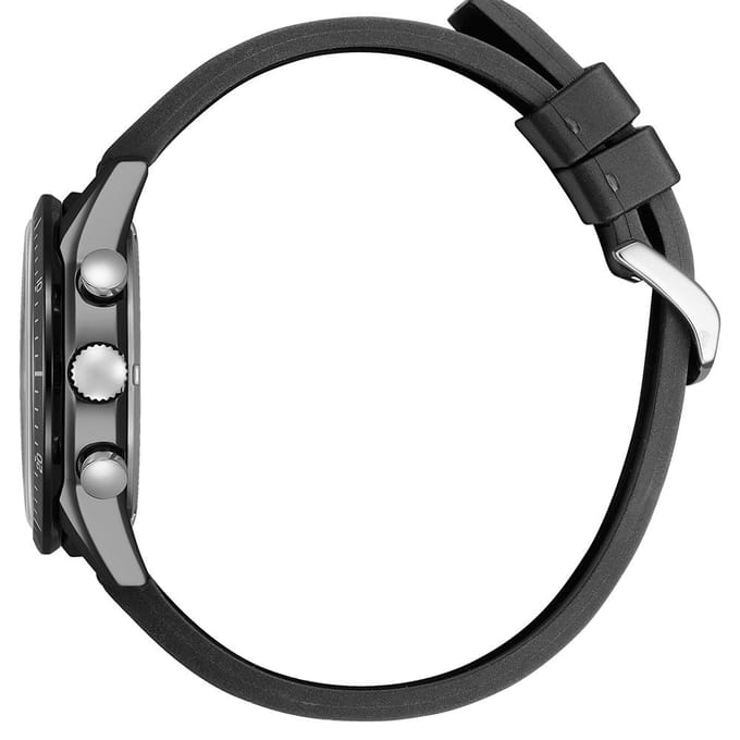 Citizen CA4625-02H Horloge - Rubber - Zwart - Ø 39 mm