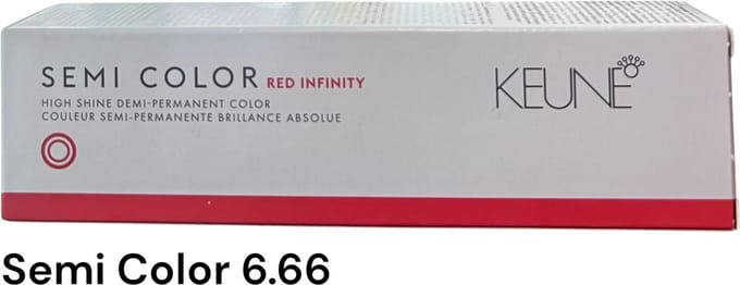 Semi Color Keune 6.66 RI Dark Infinity Red Blonde