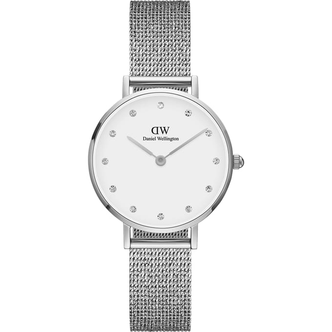 Daniel Wellington DW Watch Petite Lumine Pressed Sterling 28mm Silver