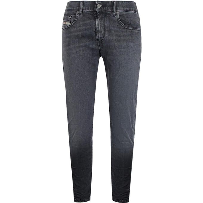 Diesel Heren 2019 D-Strukt Jeans (Vervaagd zwart)