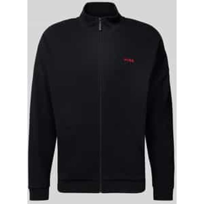 Regular fit sweatjack van katoenmix, model 'AUSTIN'