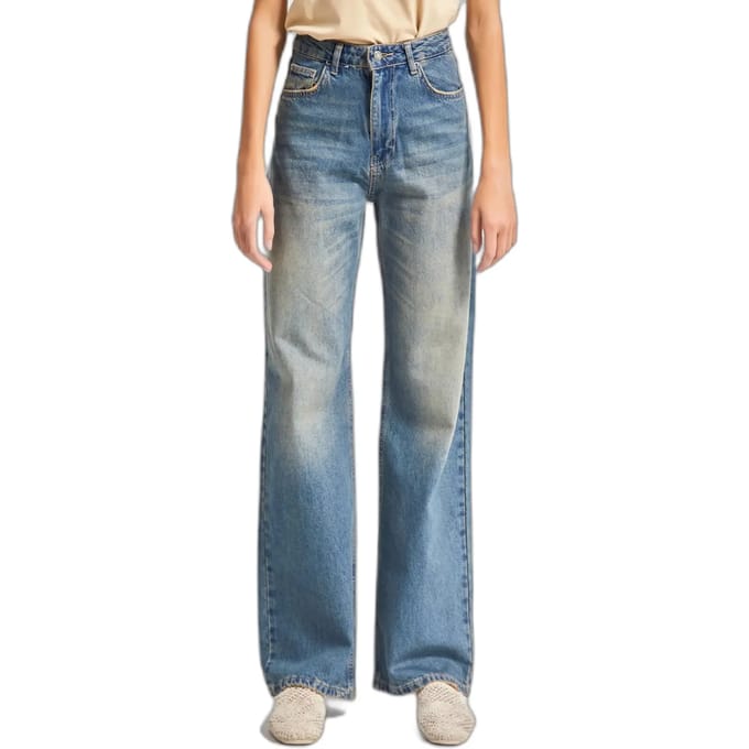It's Basic - Straight Mid Rise Jeans