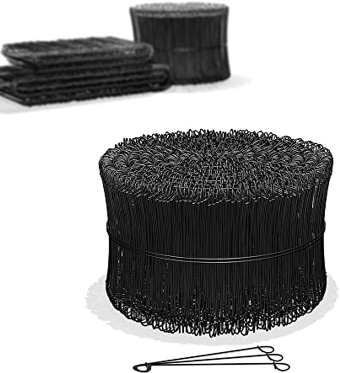 Oogdraad PVC Gecoat 1,4mm - Binddraad voor Bouw en Tuin - 1000 Stuks