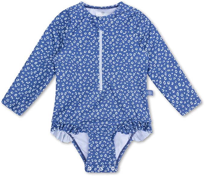 Blue Leopard Rashguard
