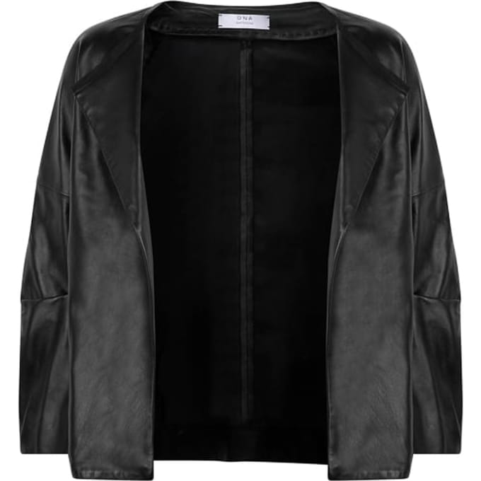 DNA Amsterdam Ram Black Größe: 1 | Lederjacken Outlet | Damen | Schwarz