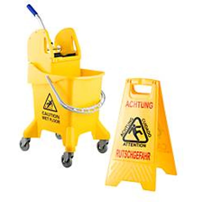 Rolemmer, enkel, Inhoud 37 liter, met pers