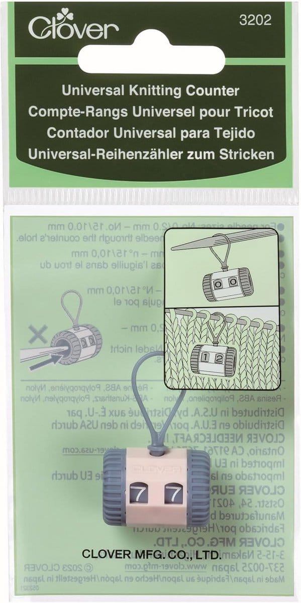 Universele Brei- en Haakteller voor Elke Naaldmaat