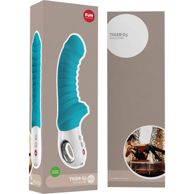 Fun Factory Tiger G5 Vibrator - Petrol