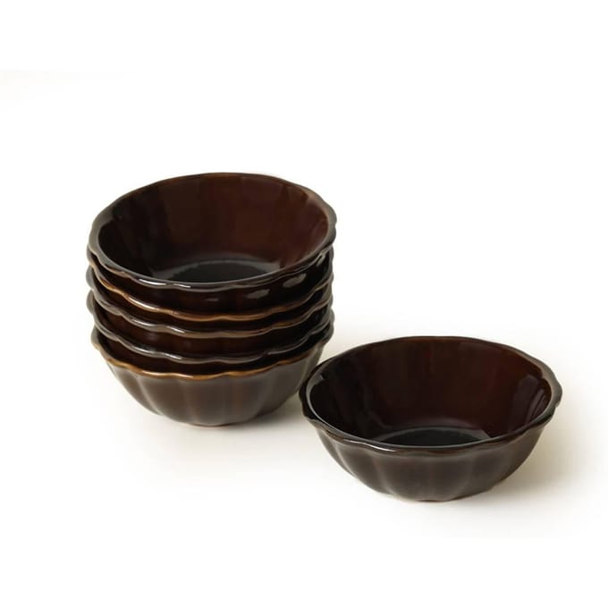 Set van 6 kommen Kjelt keramiek | Hermia