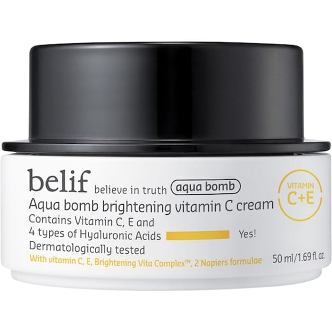 Belif Gezichtscrème Aqua Bombo Brightening Vitamin C Cream Dames 50 ml