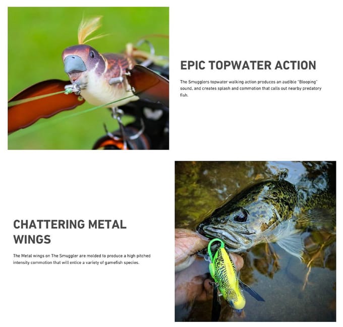 Chasebaits The Smuggler 90 mm 41 gram Drijvend Aas 04 (6363)