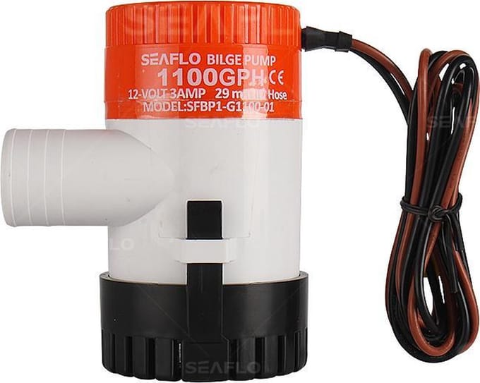 SeaFlo Bilgepomp 12V 1100GPH
