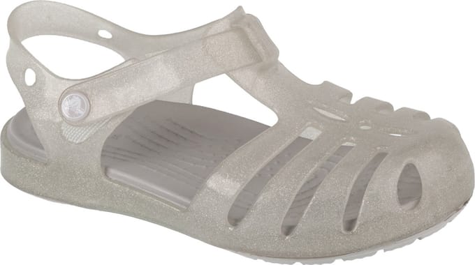 Crocs Isabella - Sandalen - Glitter Zilver - Kinderen - Klittenband