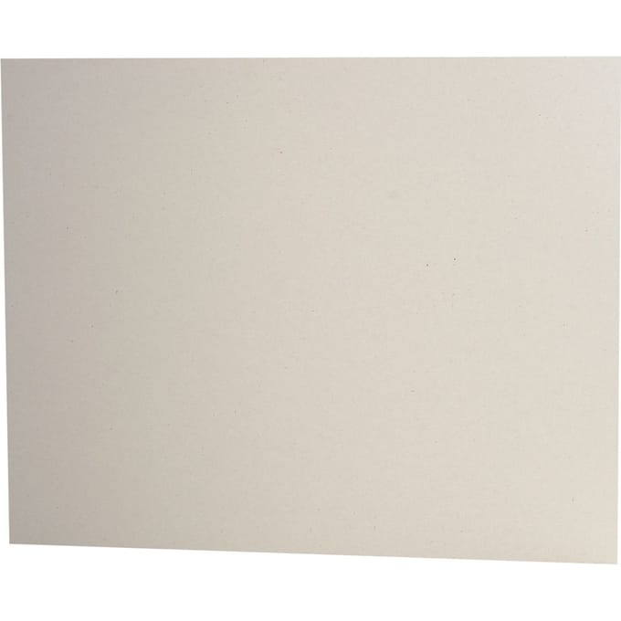 Grijs bord 40 x 50 cm, 2,0 mm dik