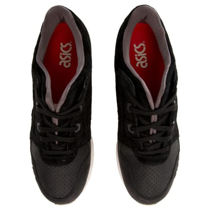 ASICS Gel Lyte 3 Unisex Sneakers Zwart Wit H7E0L-9090 37.5 black