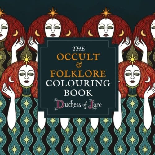 The Occult & Folklore Colouring Book - Duchess of Lore