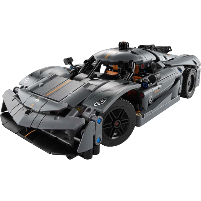 LEGO Technic LEGO® TECHNIC 42173 Koenigsegg Jesko Absolut grijze hypercar