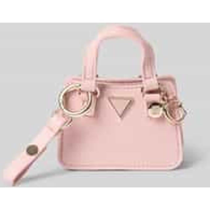 Tas in leerlook met logodetail