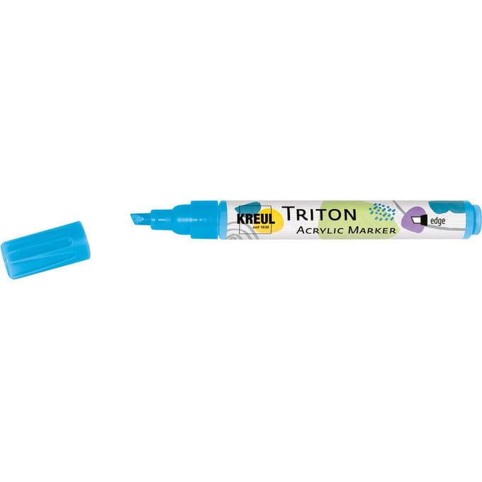 KREUL Triton Acryl Marker "edge" - Lichtblauw