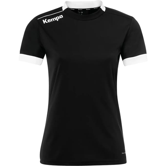 Kempa Player Shirt Dames - sportshirts - zwart/wit - Vrouwen