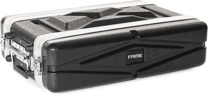 Fame Audio ABS-2US WeRack MkII PVC-Case Short 2U (Black) - 19ö racks
