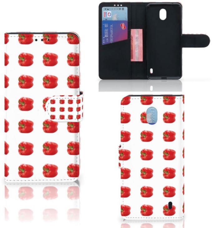 Nokia 1 Plus Book Cover Paprika Red