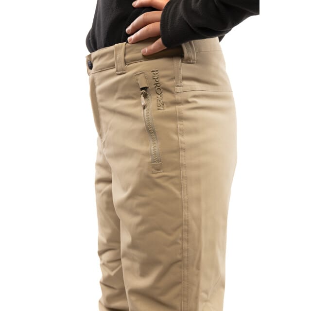 Protest PRTSTERIO JR – Skibroek Unisex kinderen – Bamboobeige