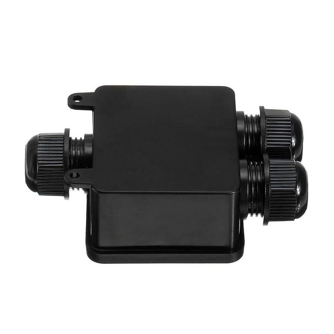 Waterdichte IP68 Kabelconnector 3-weg Externe Elektrische Verbindingsdoos Plastic Kabeldraad Connector