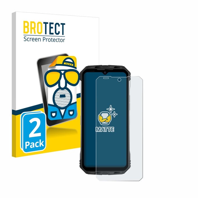 BROTECT - Screenprotector voor Doogee S100 - Folie Beschermfolie matte 2 Stuks