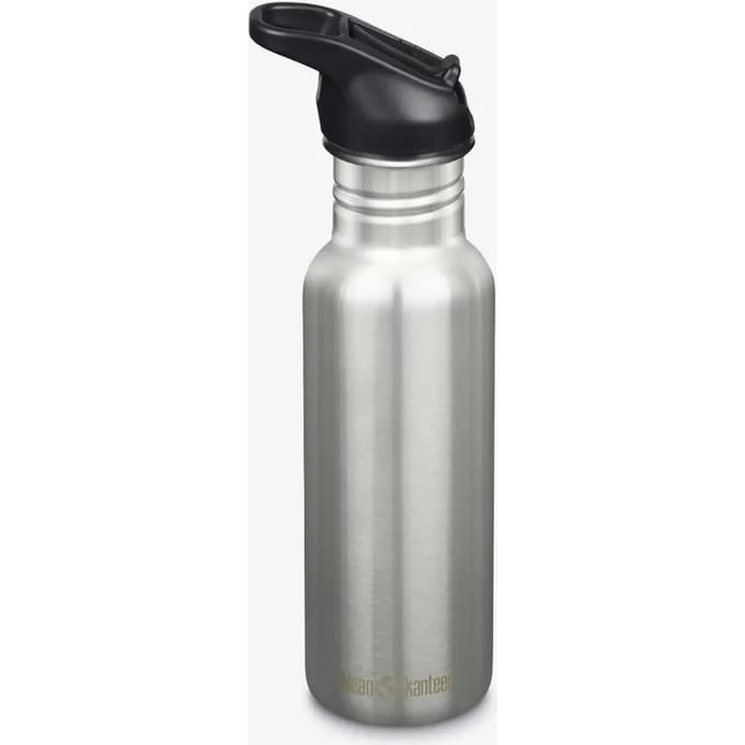 Klean Kanteen Classic Narrow met Flip Sportdop (Maat - 532 ml, Kleur - Brushed stainless)