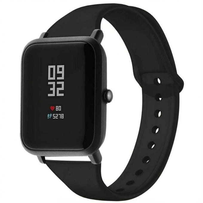 imoshion Siliconen bandje voor de Amazfit GTS / BIP - Zwart