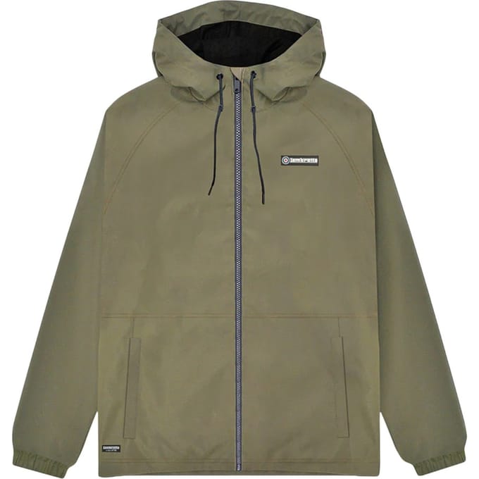 Lambretta Heren Ripstop Hooded Jacket (Khaki)