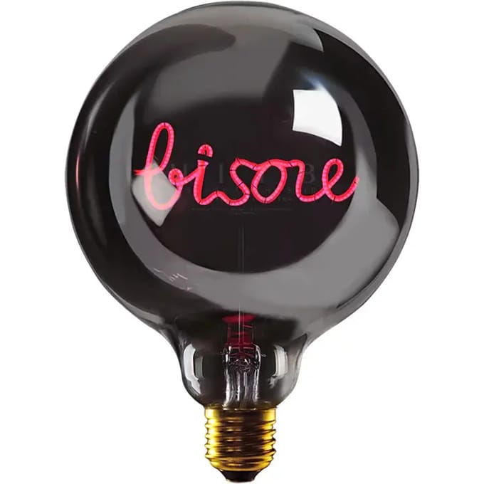 LED gloeilamp e27 Message in the Bulb Bisou