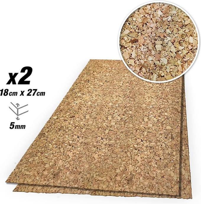 AMMO by Mig Jimenez Modelbouwdecoratie - MIG 8845 Create Cork - Thick Grain - 5mm -2x Kurk