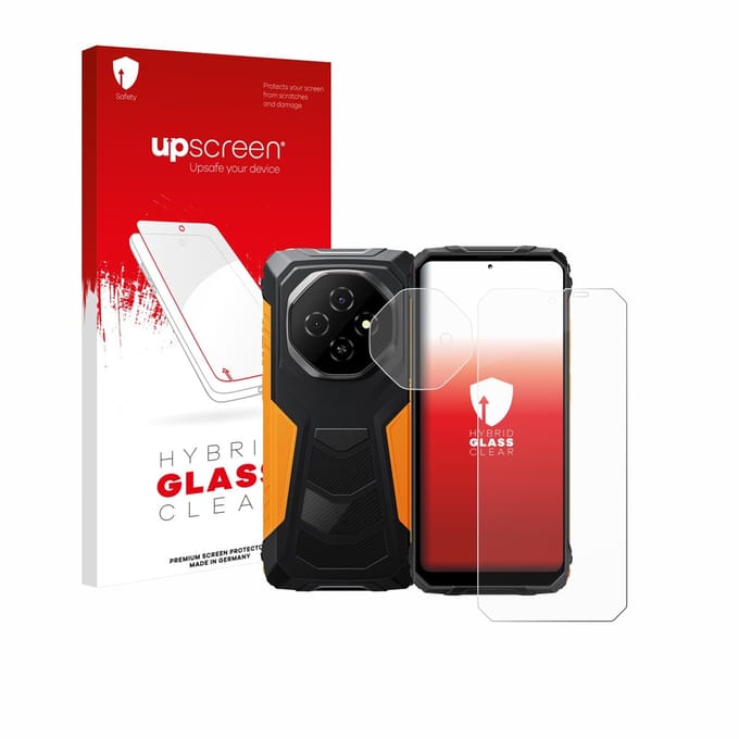 upscreen - Screenprotector voor Blackview Fort 1 (Voor+Camera) - Folie Beschermfolie Beschermglas transparant